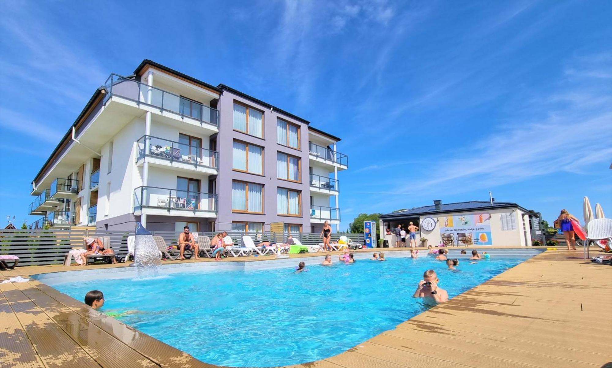Apartament "Blu10" Z Basenem Sarbinowo Exterior photo