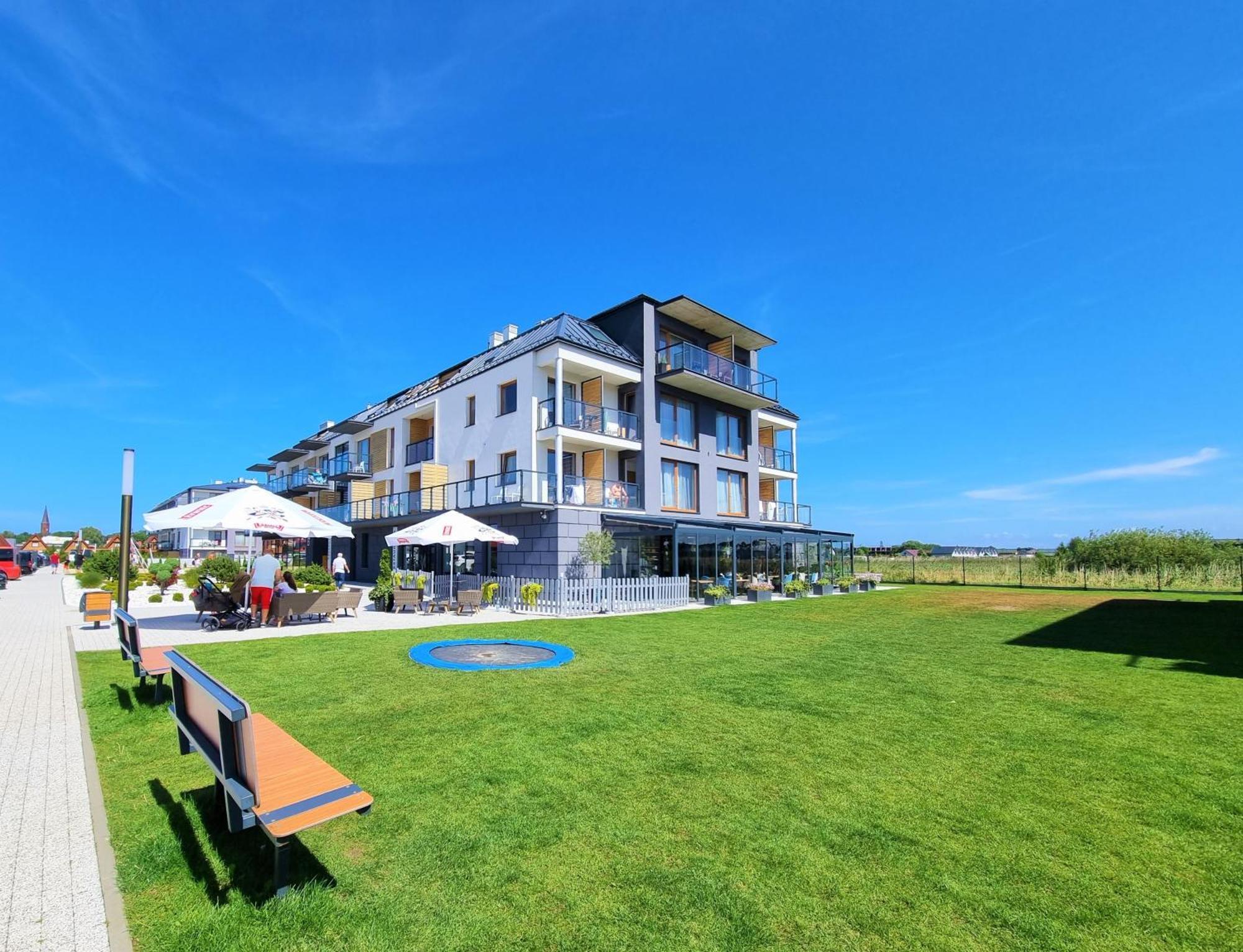 Apartament "Blu10" Z Basenem Sarbinowo Exterior photo